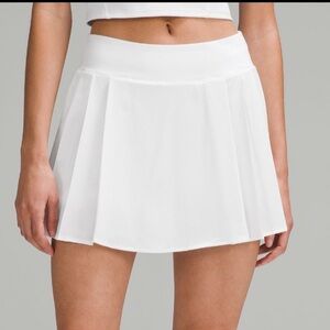 Lululemon Side-Pleat High Rise Tennis Skort